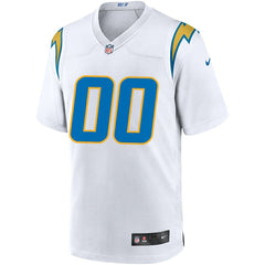 NFL Los Angeles Chargers Custom Game Jersey - White