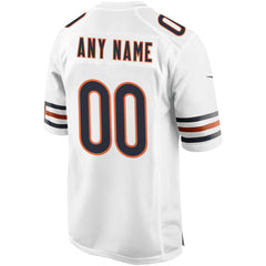 NFL Chicago Bears Custom Game Jersey - White