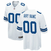NFL Dallas Cowboys Custom Game Jersey - White