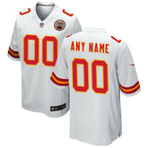 NFL Kansas City Chiefs Custom Game Jersey - White