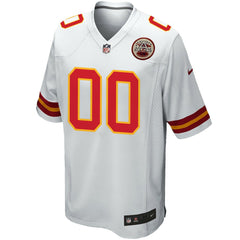 NFL Kansas City Chiefs Custom Game Jersey - White