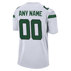 NFL New York Jets Custom Game Jersey - White