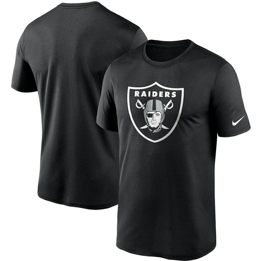 Las Vegas Raiders Logo Essential Legend Performance T-Shirt Black