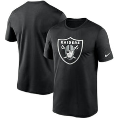 Las Vegas Raiders Logo Essential Legend Performance T-Shirt Black