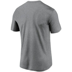 Las Vegas Raiders Logo Essential Legend Performance T-Shirt Heathered Charcoal