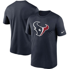 Houston Texans Logo Essential Legend Performance T-Shirt Navy