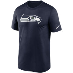 Seattle Seahawks Logo Essential Legend Performance T-Shirt College Navy