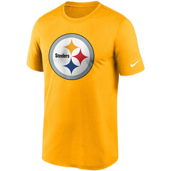 Pittsburgh Steelers Logo Essential Legend Performance T-Shirt Gold