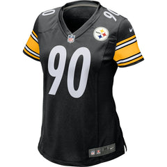 NFL T.J. Watt Pittsburgh Steelers Women's Game Jersey - Black