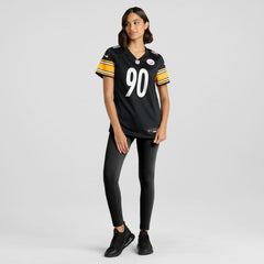 NFL T.J. Watt Pittsburgh Steelers Women's Game Jersey - Black