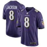 NFL Lamar Jackson Baltimore Ravens Game Jersey - Purple