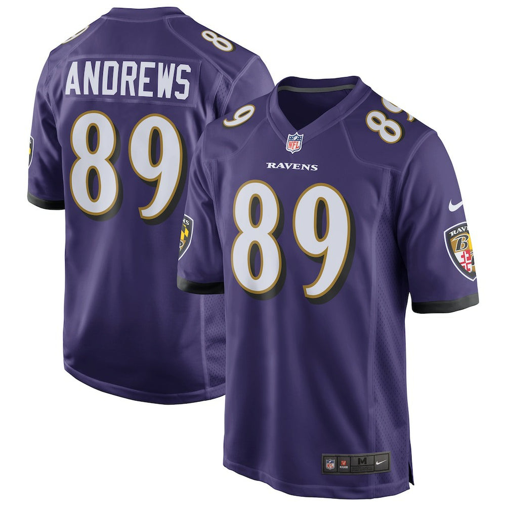 NFL Mark Andrews Baltimore Ravens Game Jersey - Purple