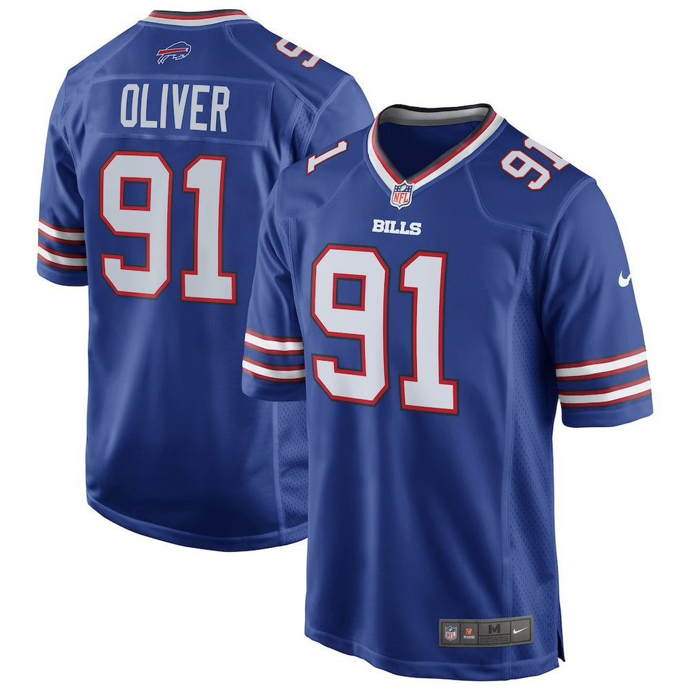 NFL Ed Oliver Buffalo Bills Team Game Player Jersey - Royal