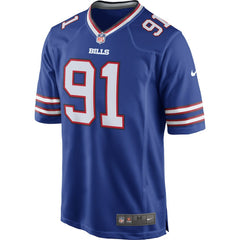 NFL Ed Oliver Buffalo Bills Team Game Player Jersey - Royal