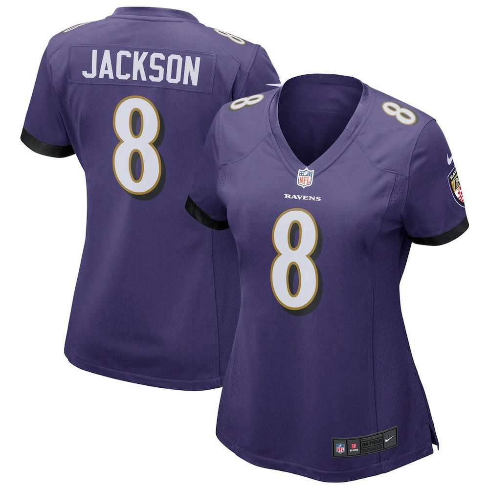 NFL Lamar Jackson Baltimore Ravens Women's Game Jersey - Purple