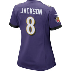 NFL Lamar Jackson Baltimore Ravens Women's Game Jersey - Purple