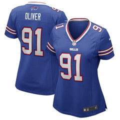 NFL Ed Oliver Buffalo Bills Women's Game Jersey - Royal
