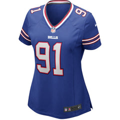 NFL Ed Oliver Buffalo Bills Women's Game Jersey - Royal