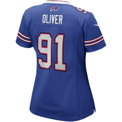 NFL Ed Oliver Buffalo Bills Women's Game Jersey - Royal