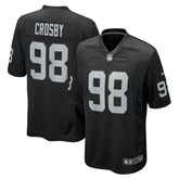 NFL Maxx Crosby Las Vegas Raiders Game Jersey - Black