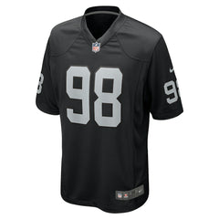 NFL Maxx Crosby Las Vegas Raiders Game Jersey - Black