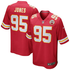 NFL Chris Jones Kansas City Chiefs Game Jersey - Red