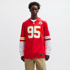 NFL Chris Jones Kansas City Chiefs Game Jersey - Red