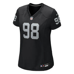 NFL Maxx Crosby Las Vegas Raiders Women's Jersey - Black