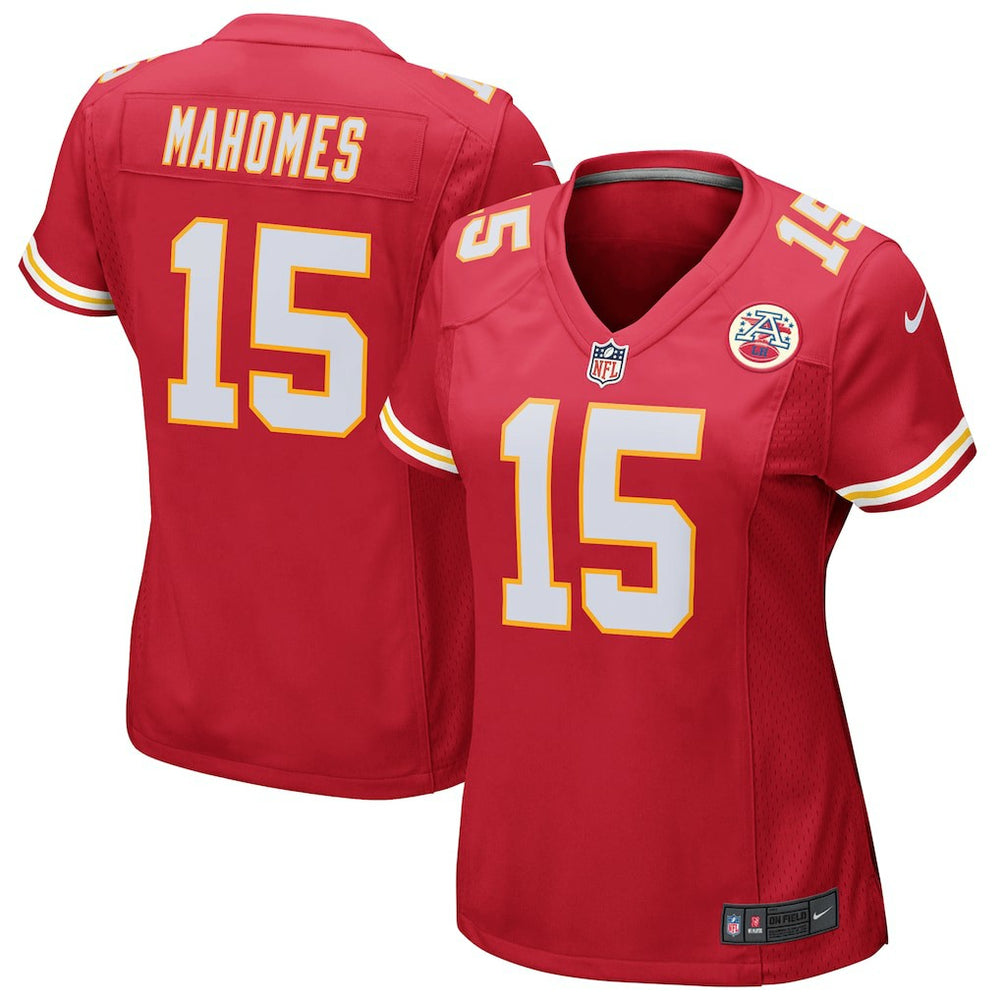 NFL Patrick Mahomes Kansas City Chiefs Women's Game Jersey - Red