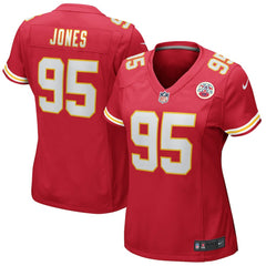 NFL Chris Jones Kansas City Chiefs Women's Game Jersey - Red