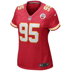 NFL Chris Jones Kansas City Chiefs Women's Game Jersey - Red