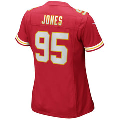 NFL Chris Jones Kansas City Chiefs Women's Game Jersey - Red
