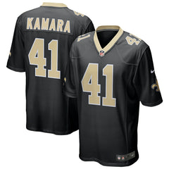 NFL Alvin Kamara New Orleans Saints Game Jersey - Black