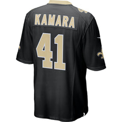 NFL Alvin Kamara New Orleans Saints Game Jersey - Black