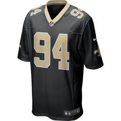NFL Cameron Jordan New Orleans Saints Game Jersey - Black