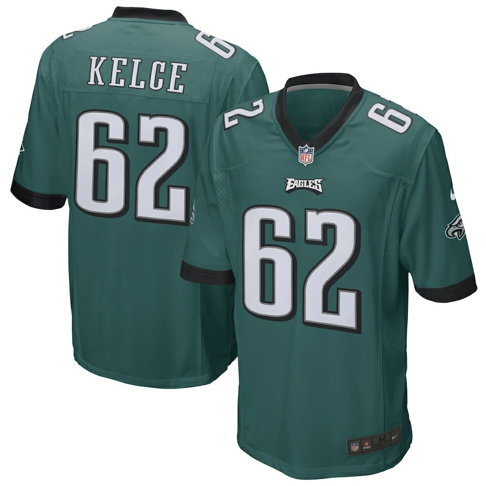 NFL Jason Kelce Philadelphia Eagles Game Jersey - Midnight Green