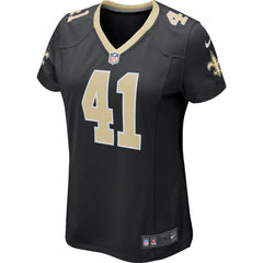 NFL Alvin Kamara New Orleans Saints Women's Game Jersey - Black