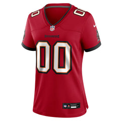 NFL Tampa Bay Buccaneers Women's Custom Game Jersey - Red