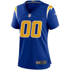 NFL Los Angeles Chargers Women's Alternate Custom Game Jersey - Royal