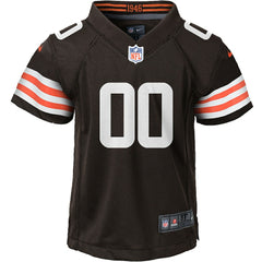 Cleveland Browns Youth Custom Game Jersey Brown