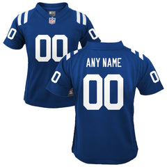 NFL Indianapolis Colts Youth Custom Game Jersey - Royal