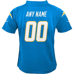 NFL Los Angeles Chargers Youth Custom Game Jersey - Powder Blue