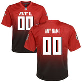 NFL Atlanta Falcons Youth Alternate Custom Game Jersey - Red