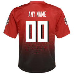 NFL Atlanta Falcons Youth Alternate Custom Game Jersey - Red