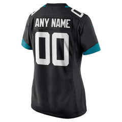 NFL Jacksonville Jaguars Women's Custom Jersey - Black