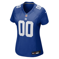 NFL New York Giants Women's Custom Jersey - Royal