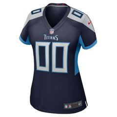 NFL Tennessee Titans Women's Custom Game Jersey - Navy