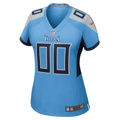 NFL Tennessee Titans Women's Alternate Custom Game Jersey - Light Blue