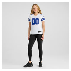 NFL Dallas Cowboys Women's Custom Game Jersey - White