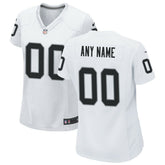 Las Vegas Raiders Women's Custom Game Jersey White